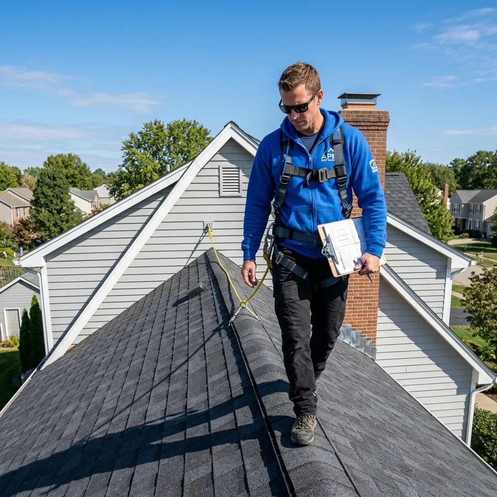 Roof Inspection installation by HOF Roofing in Parma