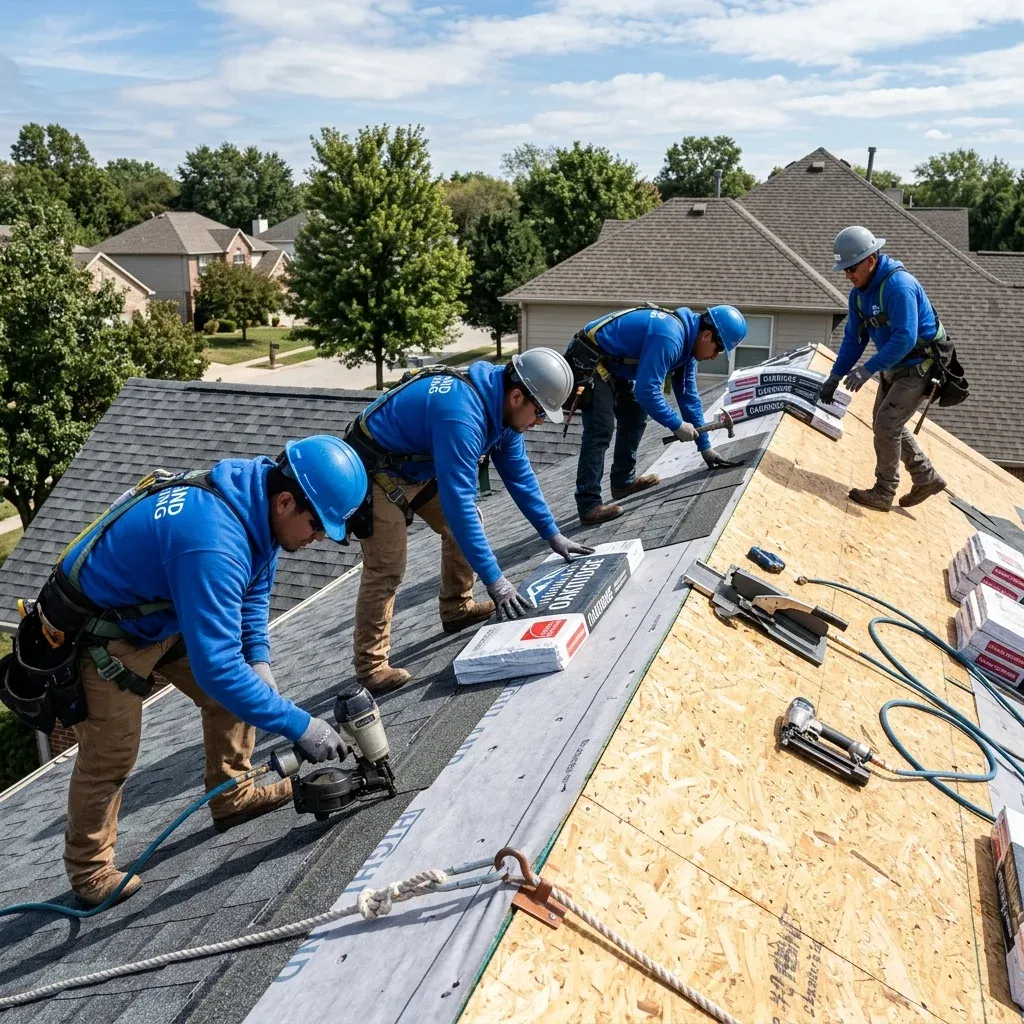 Roof Replacement installation by HOF Roofing in Cleveland